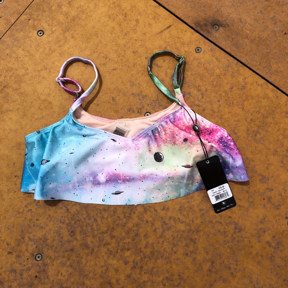wildfox space alien bikini top